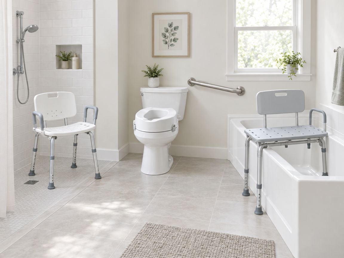 Bathroom safety equipment